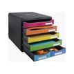 9002490312794-Exacompta Iderama - Module de classement 6 tiroirs - arlequin, black housing-P_405128414_3-2