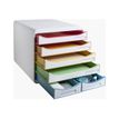 9002493312913-Exacompta Black Office - Module de classement 6 tiroirs - blanc/arlequin-P_405128415_4-3