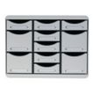 9002492313744-Exacompta Office Store-Box Multi - Module de classement 11 tiroirs - gris clair-P_405128419_1-0