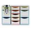 9002490313913-Exacompta Black Office - Module de classement 11 tiroirs - blanc/arlequin-P_405128421_2-1