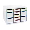 9002490313913-Exacompta Black Office - Module de classement 11 tiroirs - blanc/arlequin-P_405128421_4-3