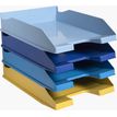 9002495113204-Exacompta BeeBlue - Lot de 4 corbeilles à courrier - couleurs assorties-P_405128440_7-5