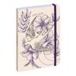 3660942085168-Agenda à élastique Work&After Floral - 1 jour par page - 10 x 15 cm - motif floral - Exa-P_405128520_1-0