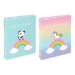 3135252003497-Viquel - classeur à anneaux - A4 - pour 250 feuilles - licorne-P_405128635_1-0