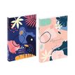3135257463371-Agenda Fleurs Abstraites - 1 jour par page - 12 x 17 cm - rose ou bleu - Viquel-P_405128702_1-0