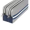 3135250993561-Trousse rectangulaire Trilines - 2 compartiments - gris - Viquel-P_405128734_3-2
