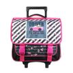 3666311013916-Cartable à roulettes Barbie 38 cm - 2 compartiments - multicolore - Bagtrotter-P_405128820_1-0
