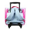 3666311012346-Cartable à roulettes Lililou 38 cm - 2 compartiments - rose - Bagtrotter-P_405128874_3-2