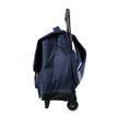 3666311012070-Cartable à roulettes Cybel 38 cm - 2 compartiments - bleu/velours - Bagtrotter-P_405128892_2-1