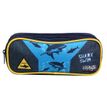 Trousse rectangulaire Vorax Requins - 2 compartiments - bleu - Bagtrotter