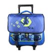 3666311006574-Cartable à roulettes Ligue 1 - 38 cm - 2 compartiments - bleu - Bagtrotter-P_405128943_1-0