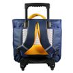3666311010007-Cartable à roulettes Phileas Dinosaure 38 cm - 2 compartiments - bleu - Bagtrotter-P_405128965_3-2
