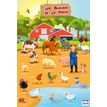 3592930011128-Poster pédagogique Animaux de la Ferme - 52 x 76 cm - Bouchut--0