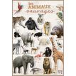 3592930015775-Poster pédagogique Animaux Sauvages - 52 x 76 cm - Bouchut--0