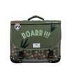 3663842007803-Cartable réversible Dino Kaki 35 cm - 1 compartiment - dinosaure - Pol Fox-P_405129110_1-0