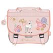 3661507523422-Cartable Bella Sara Romantic 38 cm - 2 compartiments - rose poudré - Kid'Abord-P_405129134_1-0