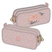 3661507327594-Trousse rectangulaire Camps Lovely - 2 compartiments - rose - Kid'Abord-P_405129148_1-0