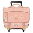 3661507024639-Cartable à roulettes KIP Daisy 38 cm - 2 compartiments - rose poudré - Kid'Abord-P_405129279_1-0