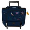 3661507024660-Cartable à roulettes KIP Mr Rocket 38 cm - 2 compartiments - bleu jean - Kid'Abord-P_405129293_1-0