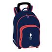 3020120191515-Sac à roulettes Equipe de France - 2 compartiments - bleu/blanc/rouge - Hamelin-P_405129587_1-0