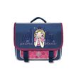 3666311001333-Cartable Poivre Blanc princesse 38 cm - 2 compartiments - bleu - Bagtrotter-P_405129746_1-0