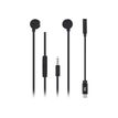 3303170098448-T'nB SWEET - Kit main libre - Ecouteurs filaire avec micro - intra-auriculaire - noir-P_405131541_4-0