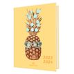 3664447144559-Agenda Pastel - 1 jour par page - 12,5 x 17,5 cm - ananas - Oberthur-P_405131903_1-0