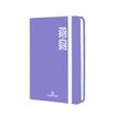 Agenda à élastique Alabama - 1 jour par page - 12,5 x 17,5 cm - lilas - Oberthur