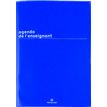 Agenda de l'Enseignant Boréal - 21,5 x 30 cm - bleu - Oberthur