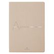3664447144931-Agenda Bora 16 mois - 1 semaine sur 2 pages - 17,5 x 24,5 cm - beige texture - Oberthur-P_405131989_1-0