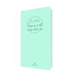 Agenda Camelia 16 poche - 1 semaine sur 2 pages - 9,5 x 17,5 cm - lagon - Oberthur