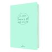 Agenda Camelia 15 - 1 semaine sur 2 pages - 10 x 15 cm - lagon - Oberthur