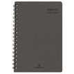 Agenda à spirale Grenade 15 - 1 semaine sur 2 pages - gris - Oberthur
