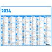 3664447138497-Calendrier Classique - 7 mois par face - 21 x 26,5 cm - Oberthur-P_405132152_2-1