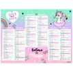 3664447138589-Calendrier Licorne - 7 mois par face - 21 x 26,5 cm - Oberthur-P_405132161_2-1