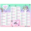 3664447138596-Calendrier Licorne - 7 mois par face - 32 x 42 cm - Oberthur-P_405132162_1-0