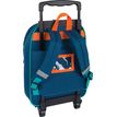 3664447148311-Petit Sac à dos à roulettes Dino - 1 compartiment - marine et bleu - Oberthur-P_405132283_2-1