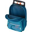 3664447148311-Petit Sac à dos à roulettes Dino - 1 compartiment - marine et bleu - Oberthur-P_405132283_6-5