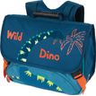 3664447148335-Cartable Dino - 38 cm - 2 compartiments - marine et bleu - Oberthur-P_405132285_1-0