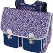 3664447148168-Cartable Les Scolaires Fille - 38 cm - 2 compartiments - marine - Oberthur-P_405132304_1-0