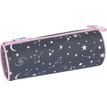 3664447150345-Trousse ronde Cosmic Girls - 1 compartiment - gris anthracite - Oberthur-P_405132314_2-1