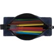 3664447147406-Trousse ronde Deeluxe Primaire - 1 compartiment - marine chine - Oberthur-P_405132412_3-2