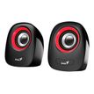 4710268257127-Genius SP-Q160 - enceinte multimédia - rouge-P_405132494_1-0