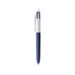3086123696976-BIC 4 Couleurs WOOD - Stylo à bille 4 couleurs - corps bleu-P_405132849_1-0