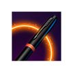 -Parker IM Essential Vibrant Rings - Roller noir/orange - pointe fine-P_405133095_4-3