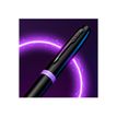 0404051330985-Parker IM Essential Vibrant Rings - Roller noir/violet - pointe fine-P_405133098_3-2