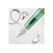 0404051331012-Parker Vector XL - Stylo plume vert - pointe moyenne - bleu-P_405133101_3-1