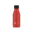 3614300019524-Les Artistes Paris - Gourde Bouteille isotherme 280 ml - rouge - acier inoxydable-P_405133509_1-0