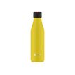 3614300042379-Les Artistes Paris - Gourde Bouteille isotherme 500 ml - jaune - acier inoxydable-P_405133528_1-0