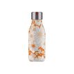 3614300042874-Les Artistes Paris - Gourde Bouteille isotherme 280 ml - Orange flower - acier inoxydable-P_405133592_1-0